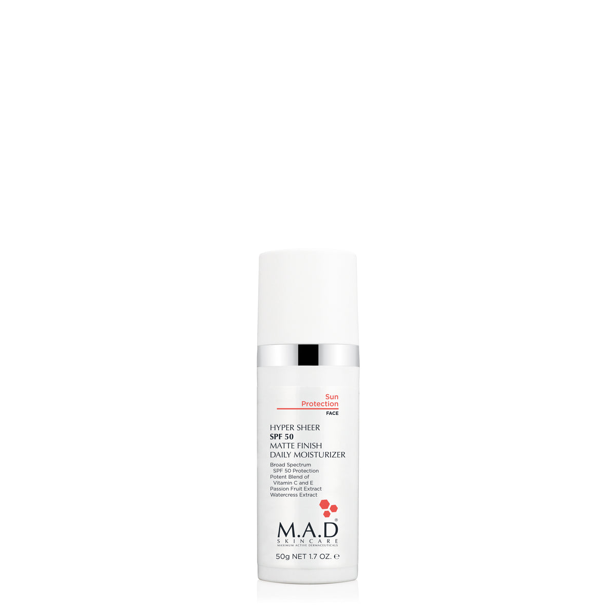 Hyper Sheer SPF 50 Matte Finish Daily Moisturizer